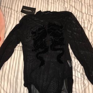 Dragon mesh bodysuit